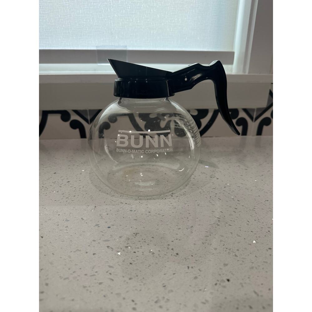 Bunn O Matic  8 Cup Glass Coffee Decanter. Replacement Made In Germany